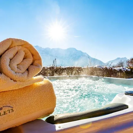 Luxus Salzburg Mit Pool, Sauna, Whirlpool, Kamin Vakantiehuis Großgmain